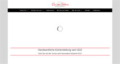 Desktop Screenshot of eis-wie-sahne.de